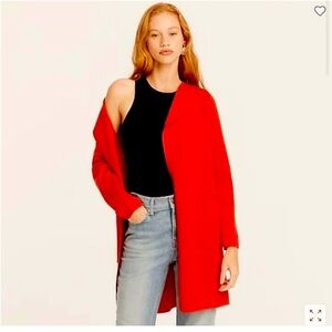 NWT J. Crew Collarless Blazer